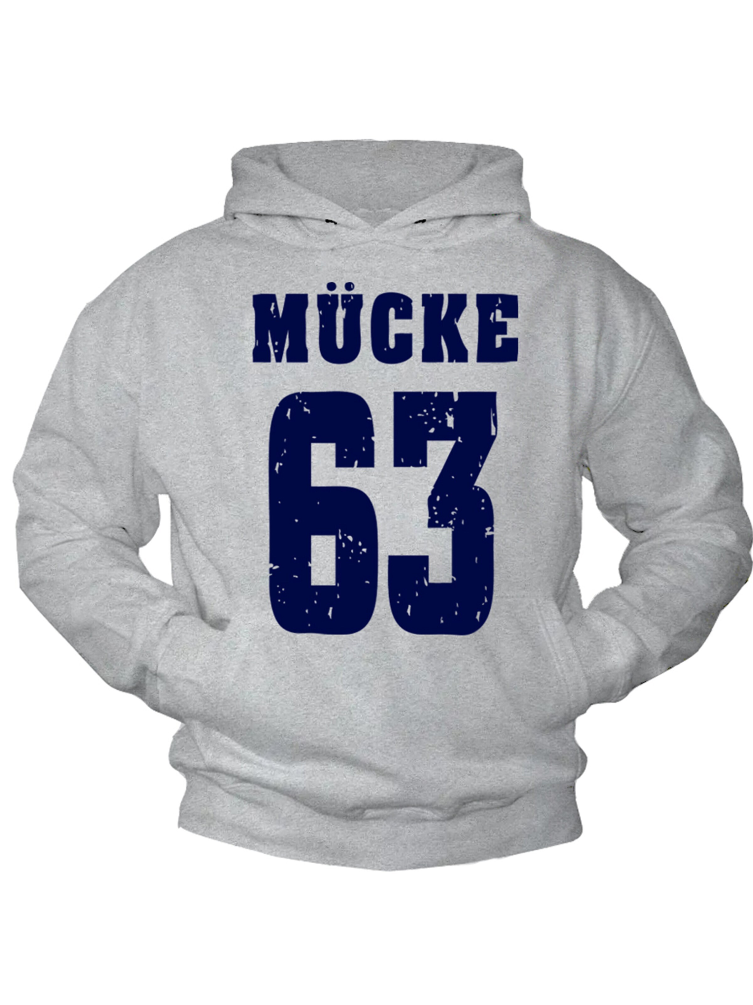 MAKAYA Sweatshirt in Grey: front