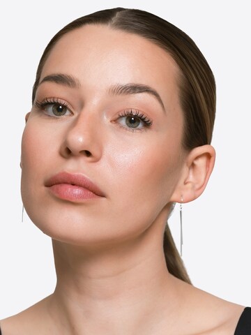 Boucles d'oreilles Heideman en argent : devant