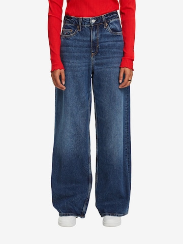 ESPRIT Wide leg Jeans in Blue: front