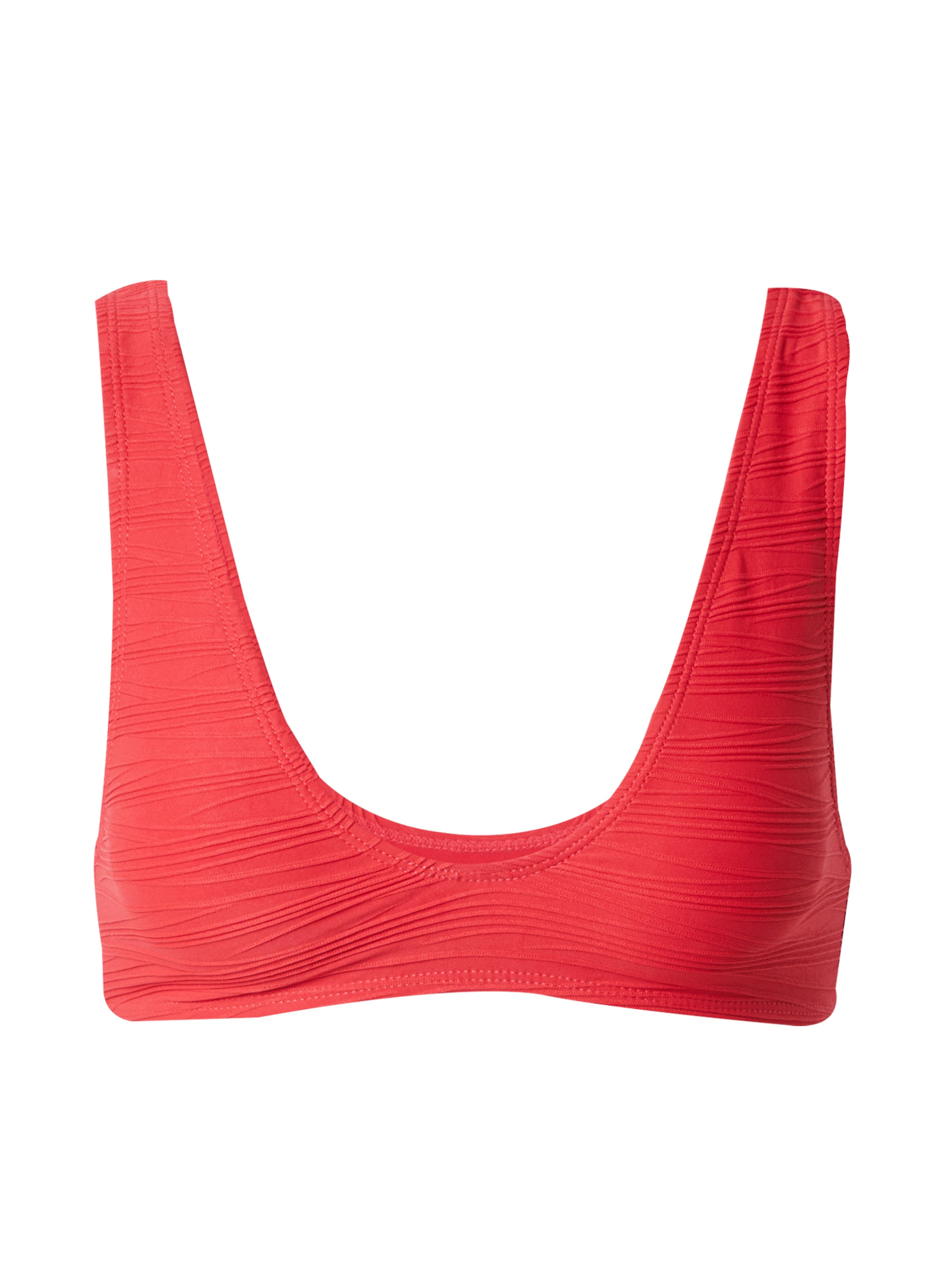 TOPSHOP Бюстье Верх бикини в Красный: спереди
