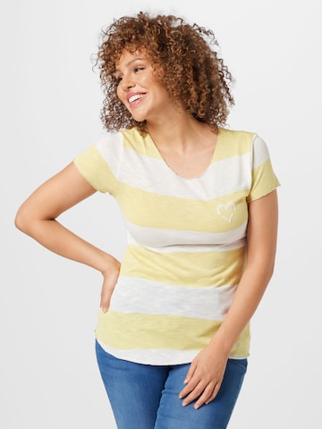 Key Largo Shirt 'JELENA' in Yellow: front