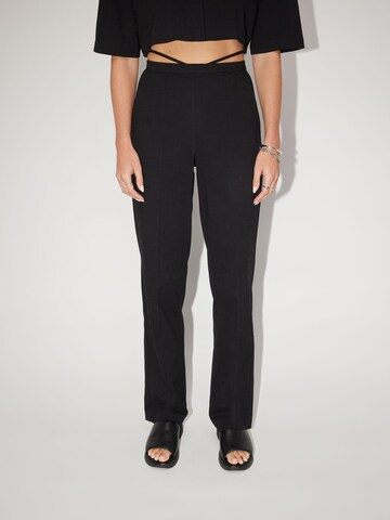 LeGer by Lena Gercke - regular Pantalón 'Aleana Pants' en negro: frente