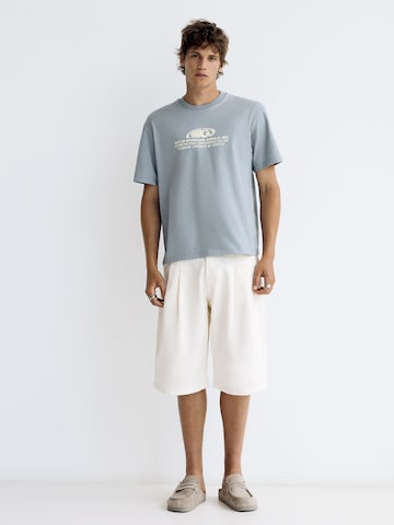 Bershka Shirt in Grey