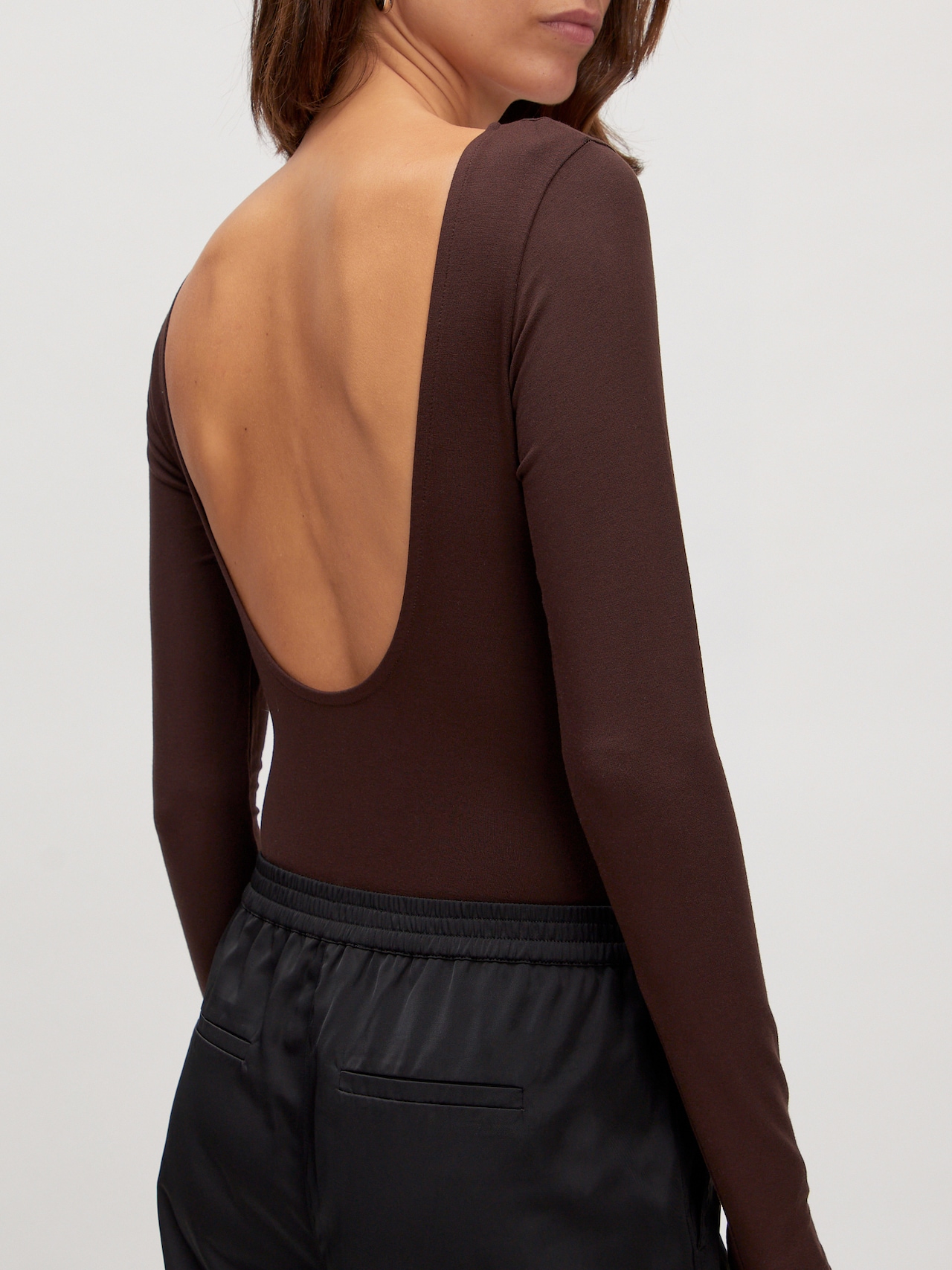 EDITED Produkte Shirtbody 'Callisto' braun