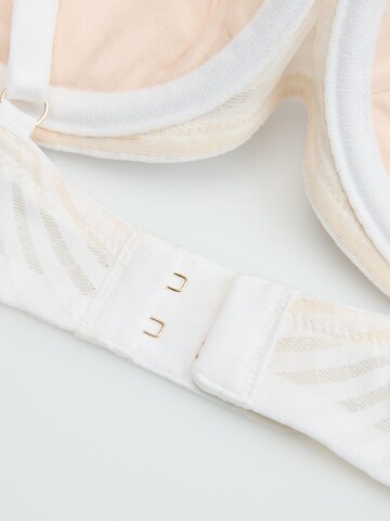 ESOTIQ - Push-up Sujetador 'Nacre' en beige