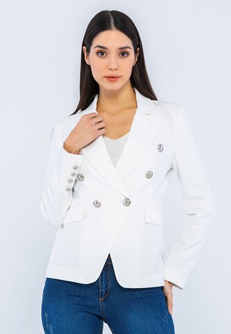 Blazer 'Viola' di Giorgio di Mare in bianco