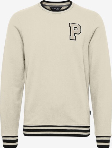 11 Project Sweatshirt in Beige: front