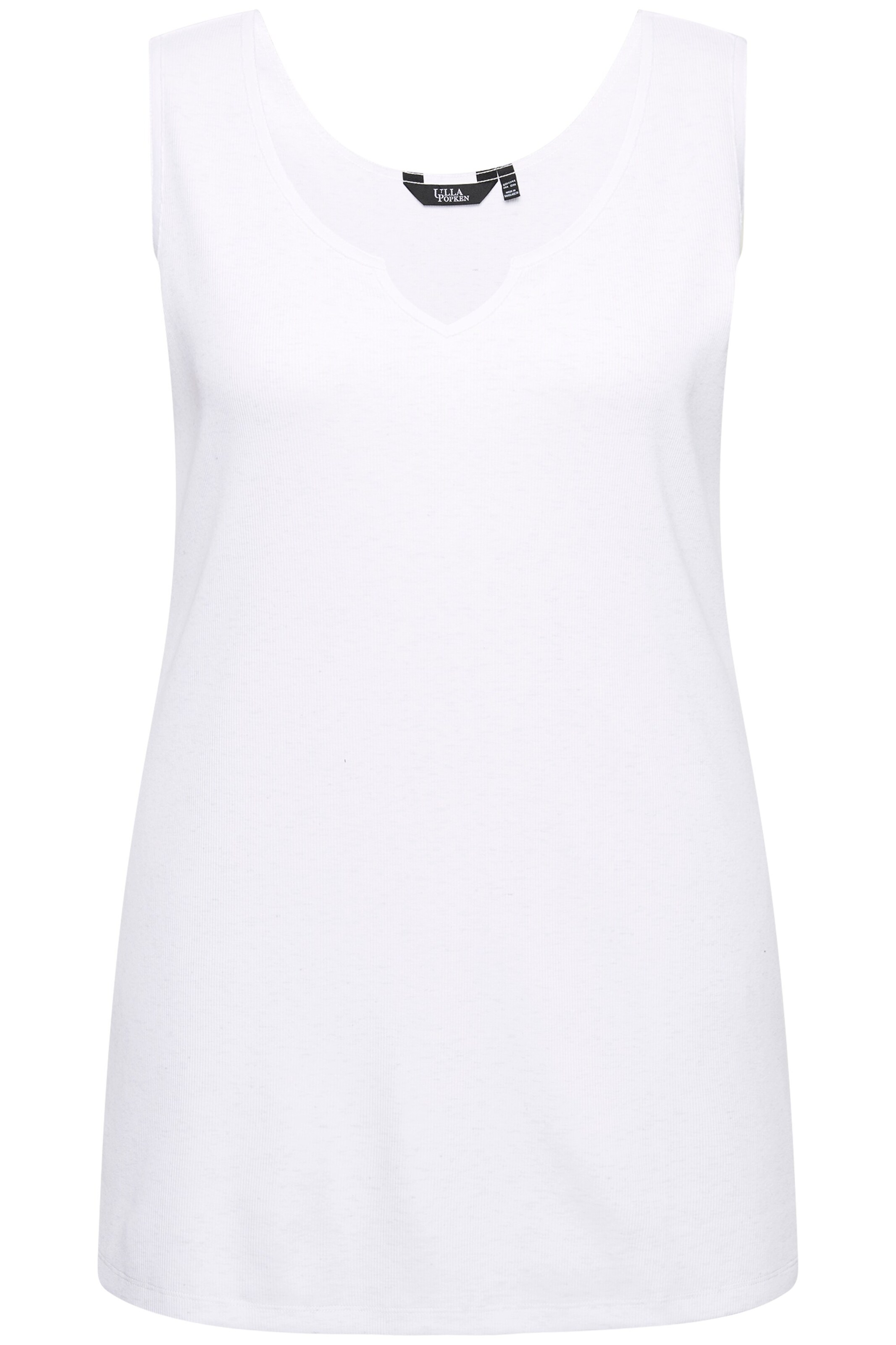 Haut Ulla Popken en blanc : devant