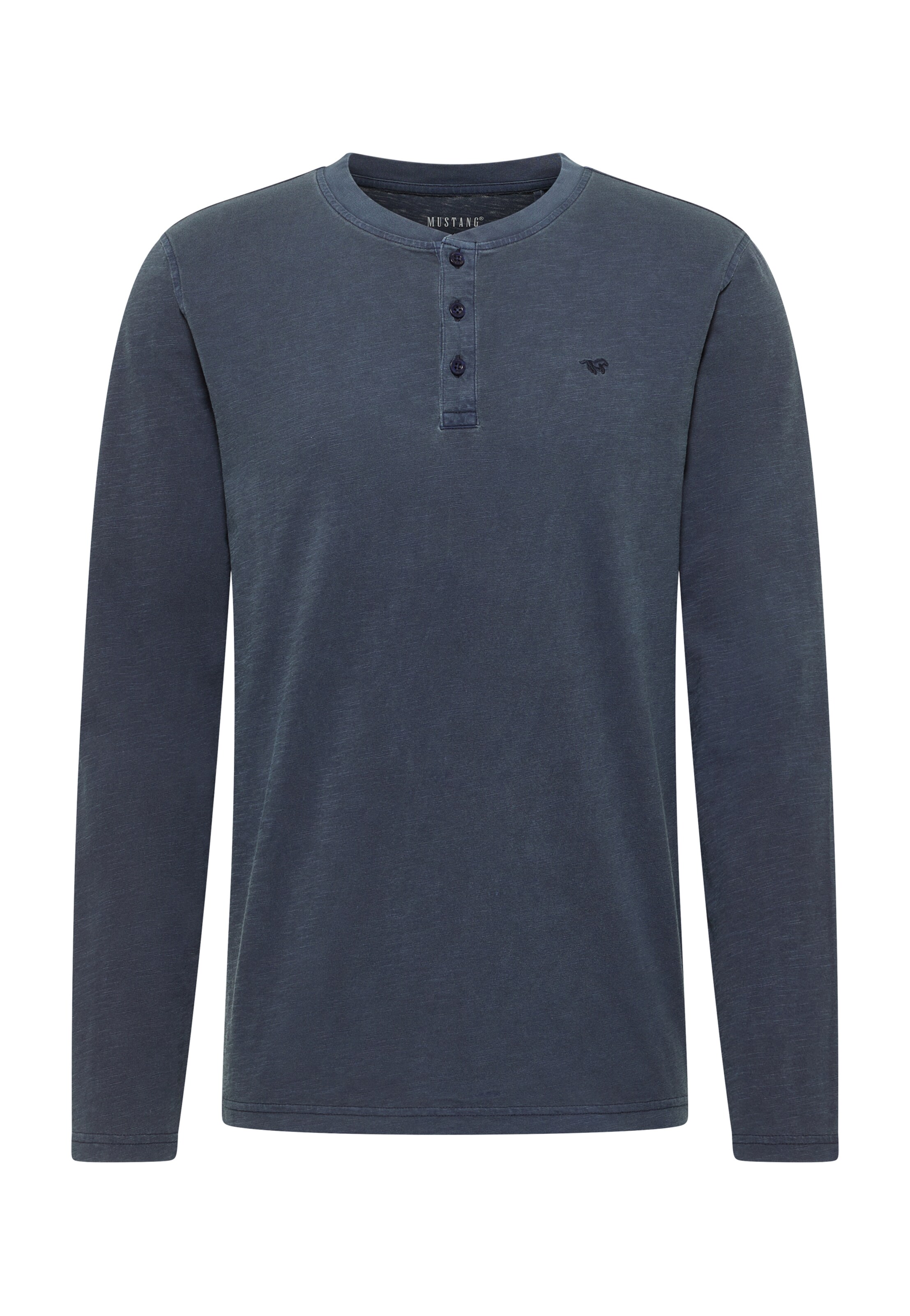MUSTANG Shirt 'Atchison' in Blau: Vorderseite