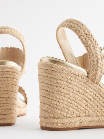 Sandalo 'Forever Comfort®' di Next in oro