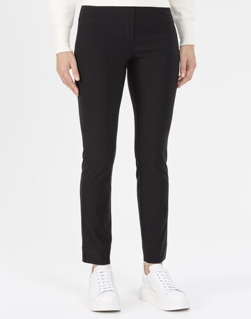 STEHMANN Slim fit Pants 'Loli' in Black: front