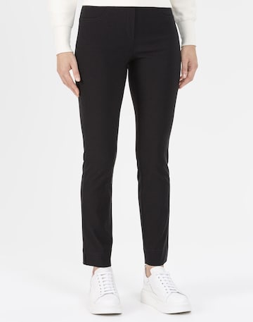 STEHMANN Slim fit Pants 'Loli' in Black: front