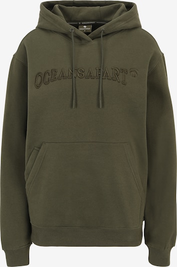 OCEANSAPART Sportisks džemperis 'Charly', krāsa - zaļš / tumši zaļš, Preces skats