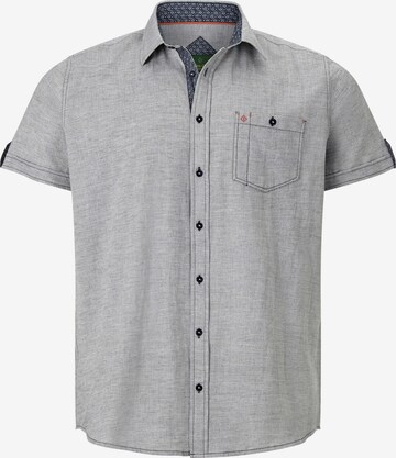 Charles Colby Comfort fit Button Up Shirt 'Duke Trevor' in Grey: front