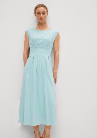 COMMA Dress in Blue: front