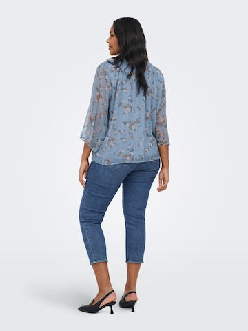 ONLY Carmakoma Blouse 'CARSigrid' in Blauw