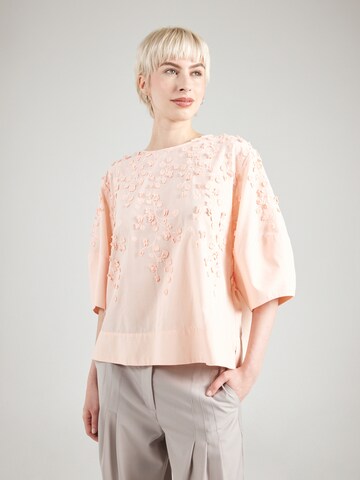& Other Stories Blouse in Orange: front