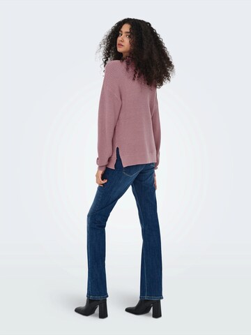 Pull-over 'ONLNELI' ONLY en rose