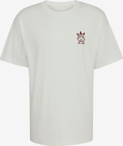ADIDAS ORIGINALS Camisa 'Surf Shop' em XS em merlot / branco, Vista do artigo