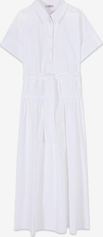 Robe oltre en blanc : devant