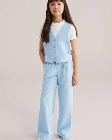 Regular Pantalon WE Fashion en bleu