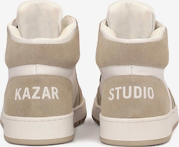 Kazar Studio High-Top Sneakers in Beige