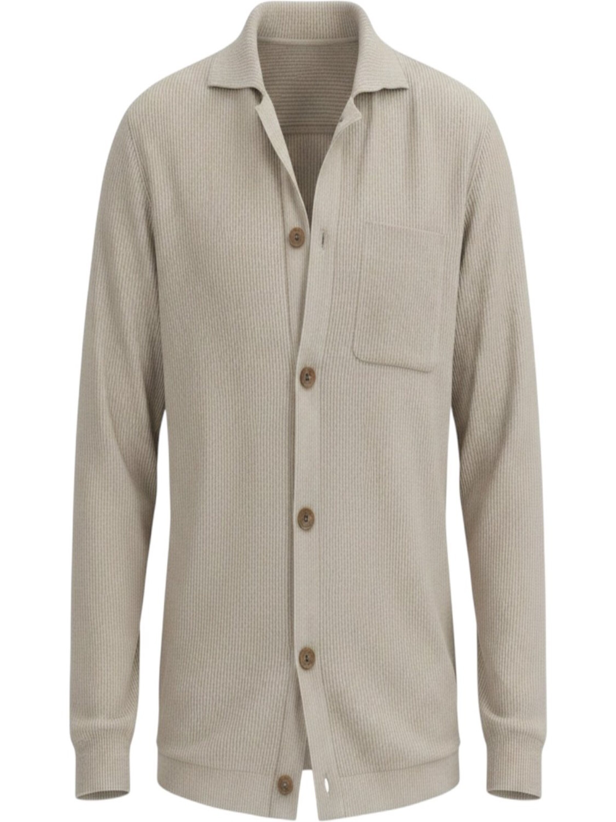 KİP Strickjacke in Grau: Vorderseite
