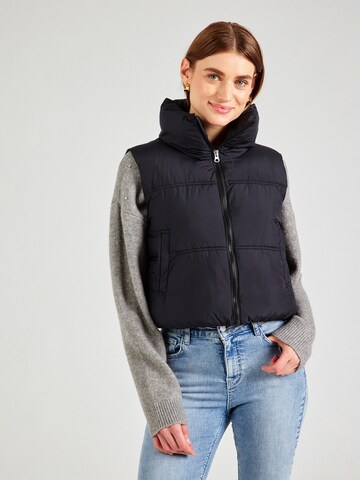 Gilet di MYLAVIE by Sarah Harrison in nero: frontale