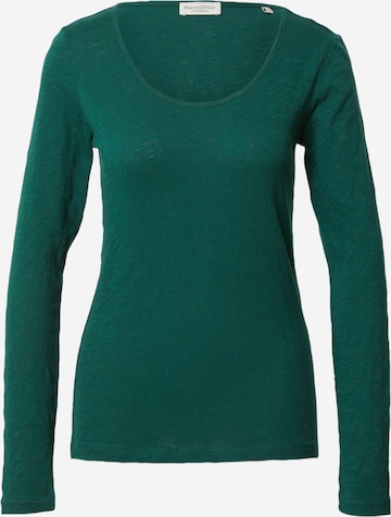 T-shirt Marc O'Polo en vert : devant