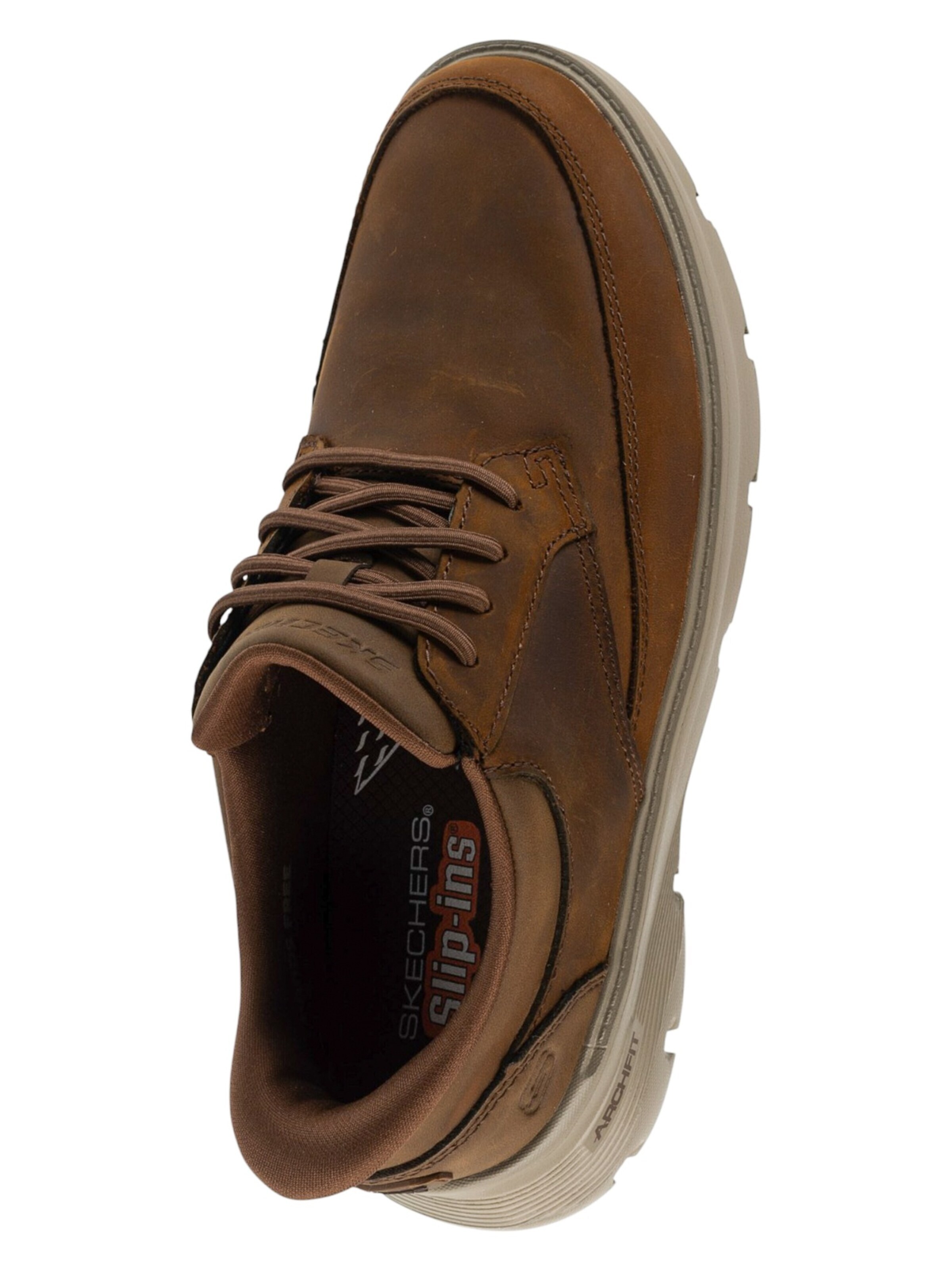 SKECHERS Slipper 'Skechers Slip-Ins: Arch Fit Garza - Rowan'‌ in Braun