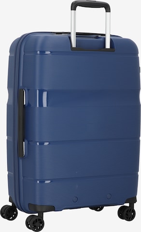 American Tourister Cart 'Linex' in Blue