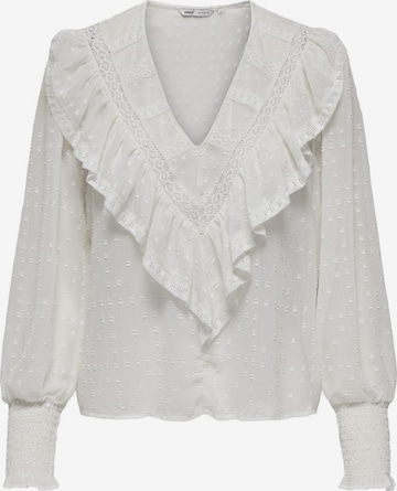 ONLY Bluse i hvid: forside