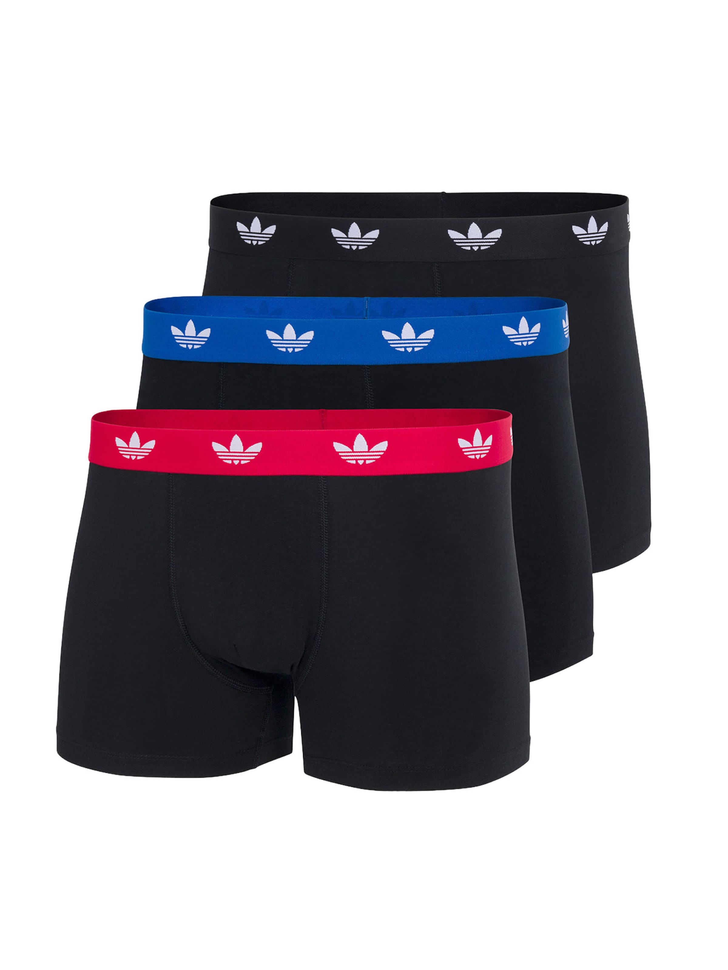 Boxers 'Comfort Flex' ADIDAS ORIGINALS en noir : devant