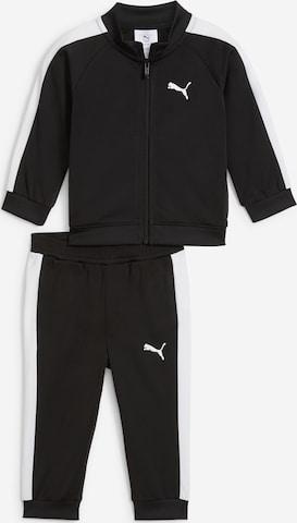 Tuta da jogging 'Minicats T7 Always On' di PUMA in nero: frontale