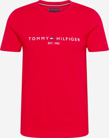 TOMMY HILFIGER Tričko - Červená: predná strana