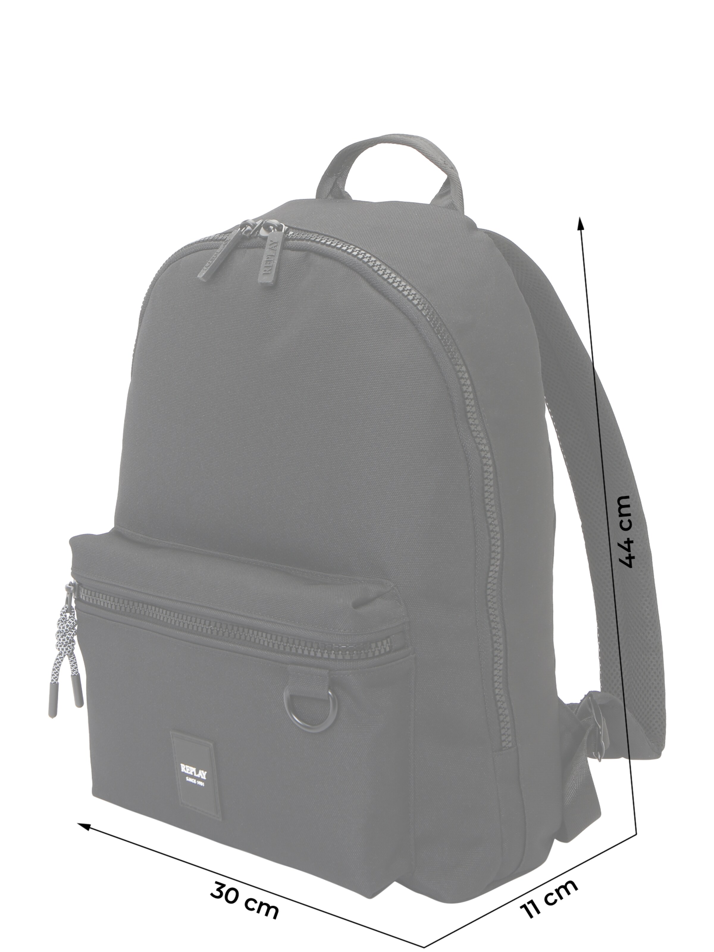 REPLAY Σακίδιο πλάτης σε μαύρο