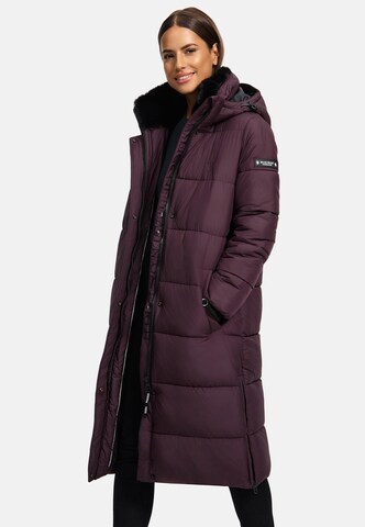 Manteau fonctionnel MARIKOO en violet