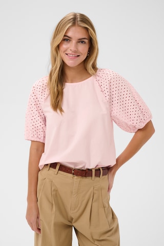 SAINT TROPEZ Bluse 'PalaSZ' i pink: forside