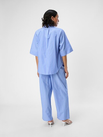 Camicia da donna 'POPLINA' di OBJECT in blu