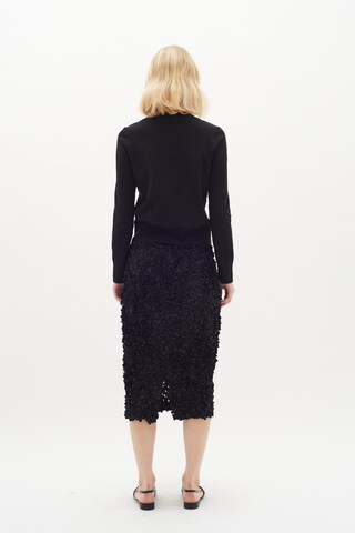 InWear Knit cardigan in Black