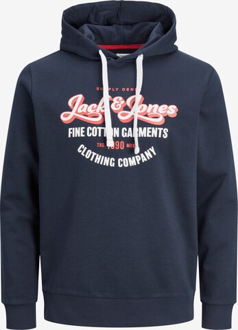 JACK & JONES Mikina 'Andy' - Modrá: predná strana