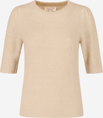 Pull-over LolaLiza en beige : devant