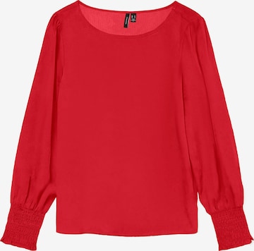 VERO MODA Блузка 'VMLYDIA' в Красный: спереди