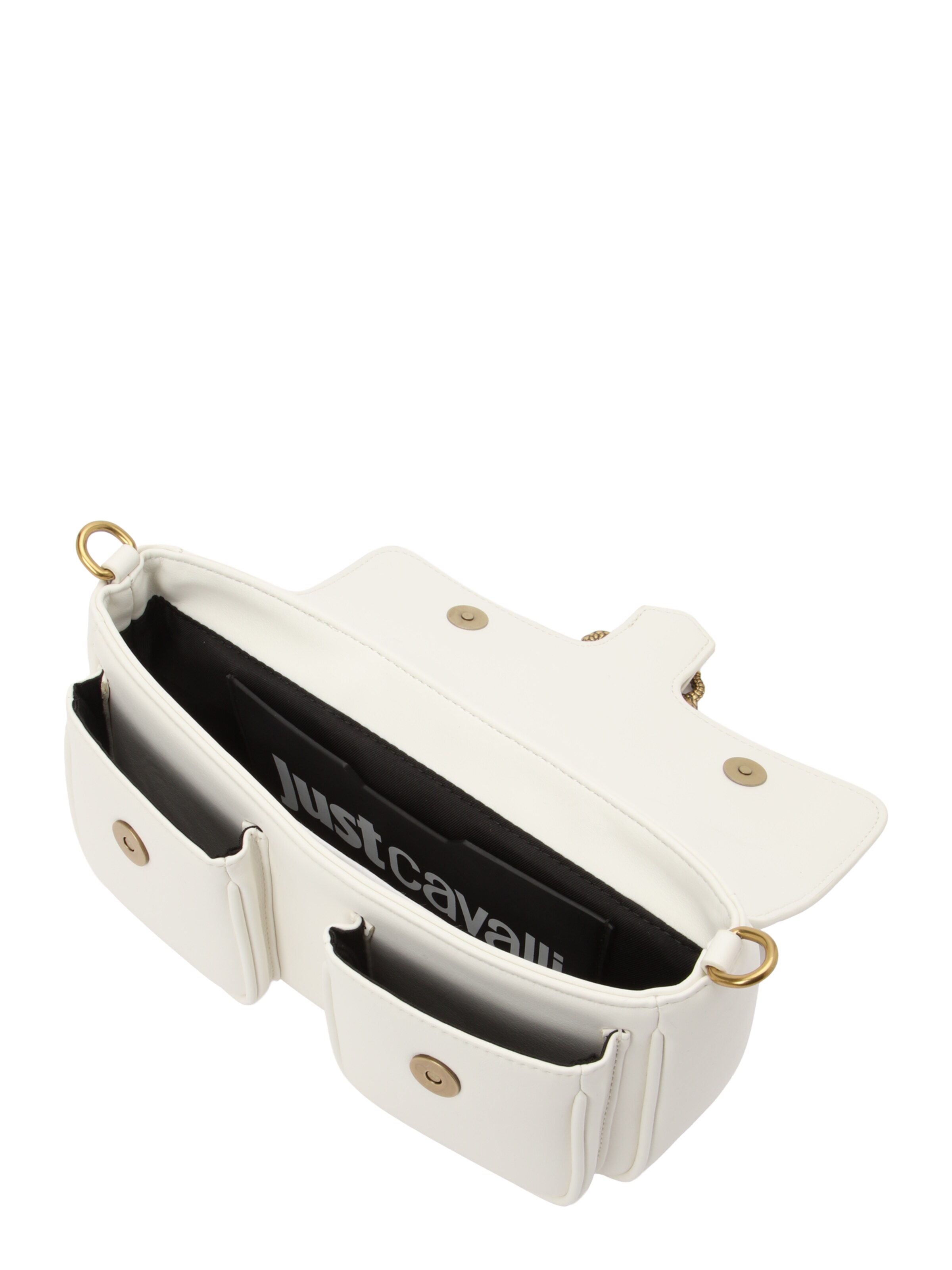 Borsa a spalla 'ICONIC' di Just Cavalli in bianco