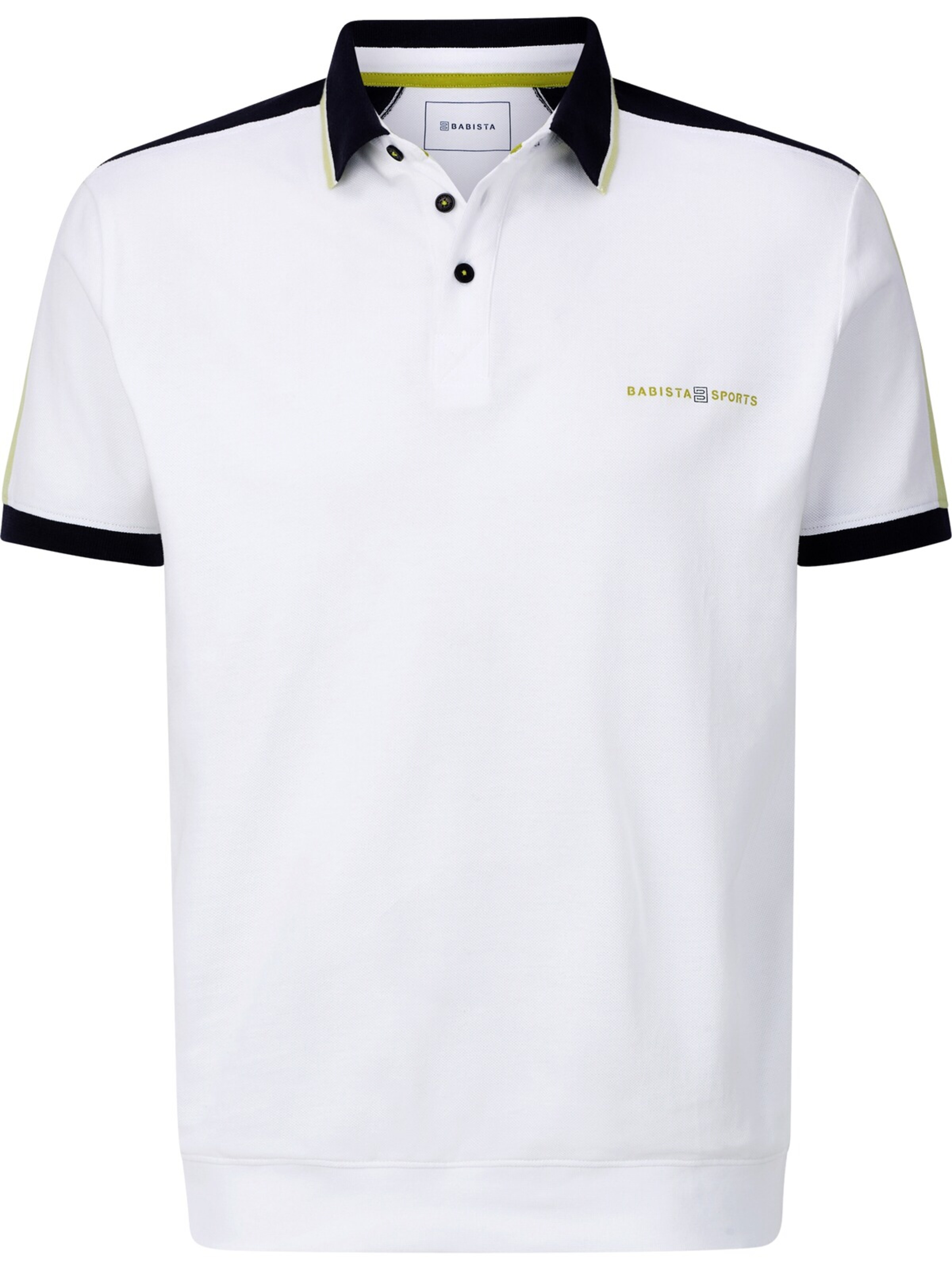 BABISTA Shirt ' Hernando ' in White: front