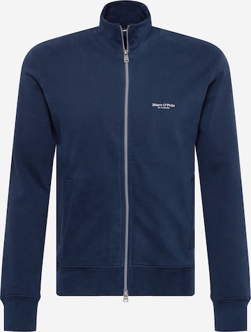 Marc O'Polo Sweatjacke in Blau: predná strana