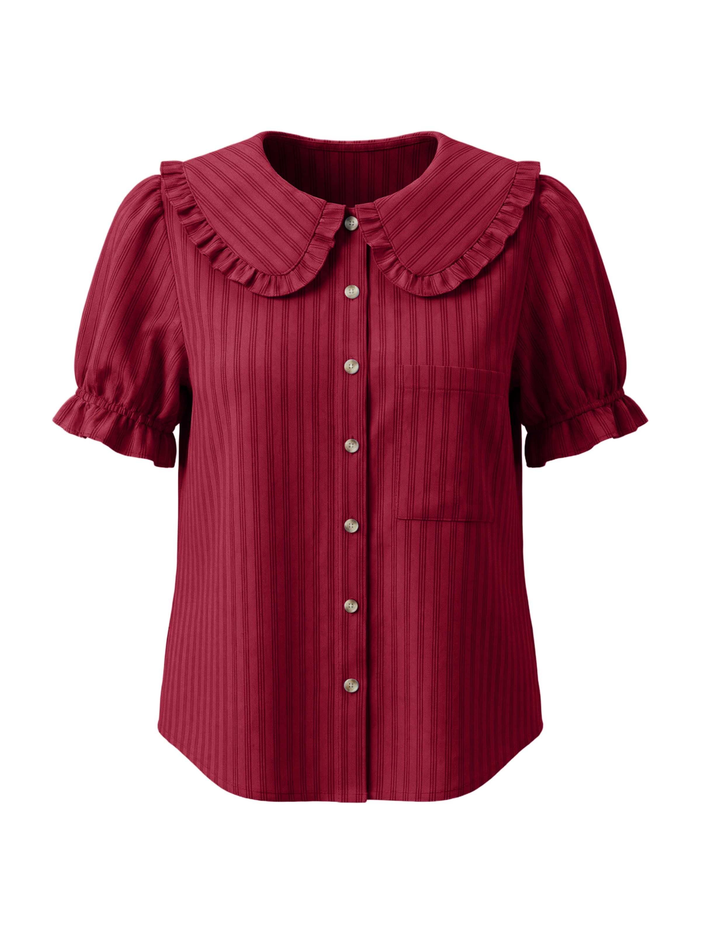 Bluză de la Imily Bela pe roșu: față