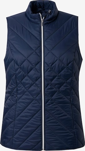Ulla Popken Vest in Blue: front