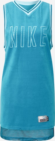 NIKE - Vestido desportivo em azul: frente