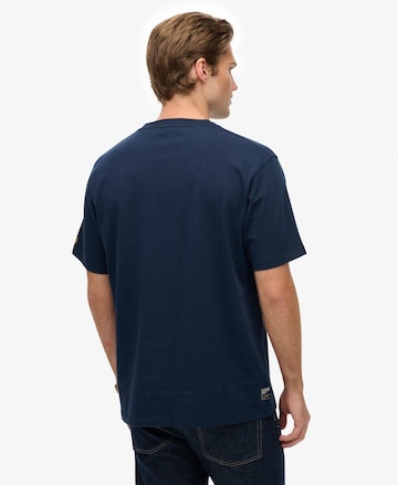 Superdry Shirt in Blauw